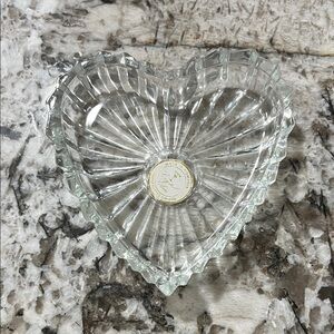 Crystal Heart Dish